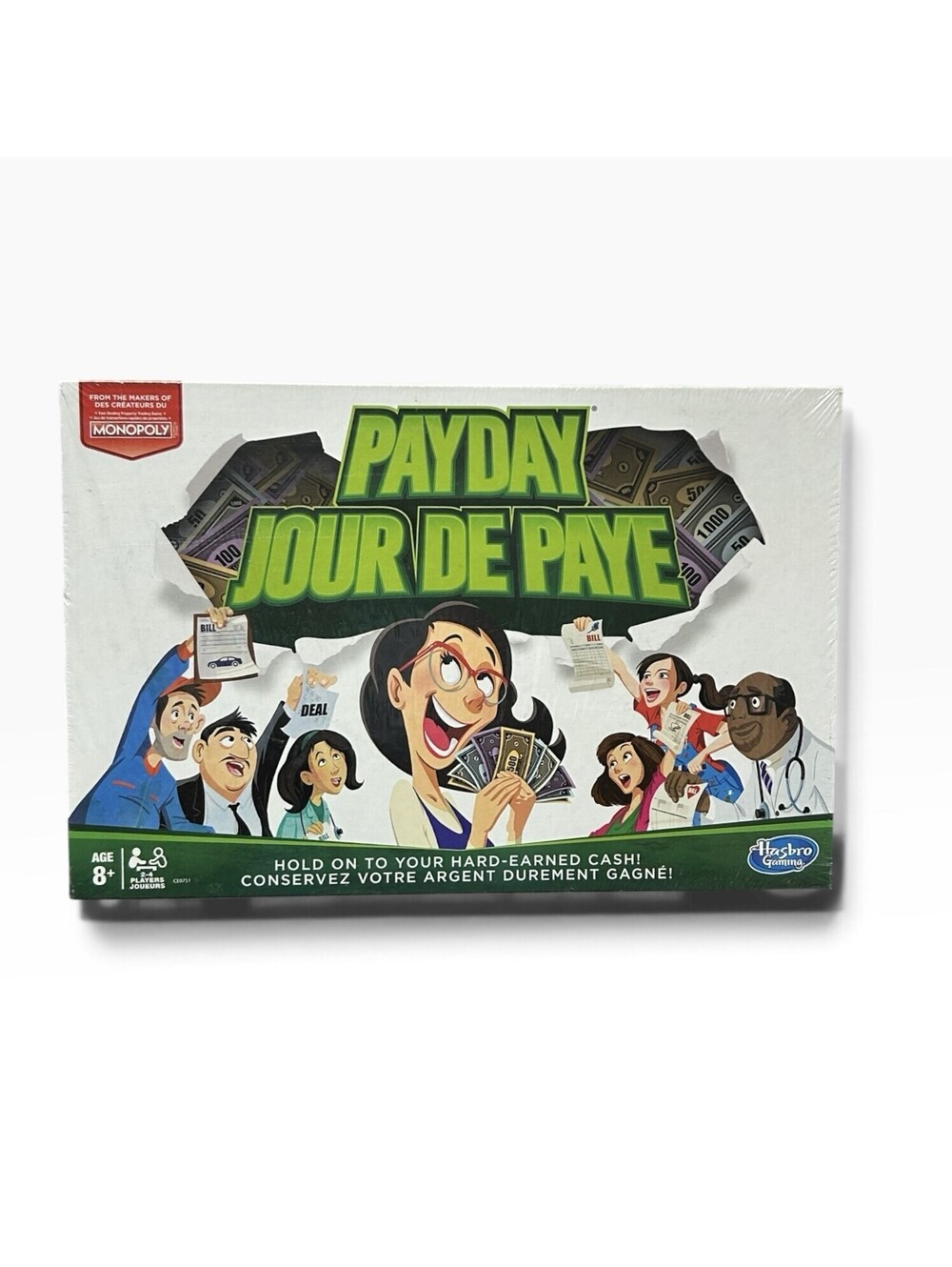 Payday Board Game Hasbro Gaming New Sealed English & French